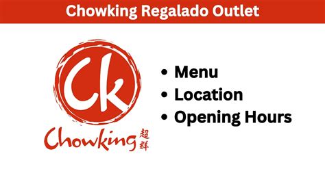 chowking locations|Chowking Delivery.